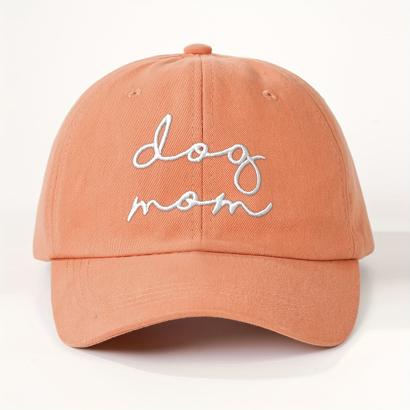 Embroidered Dog Mom Baseball Cap – Unisex Fit