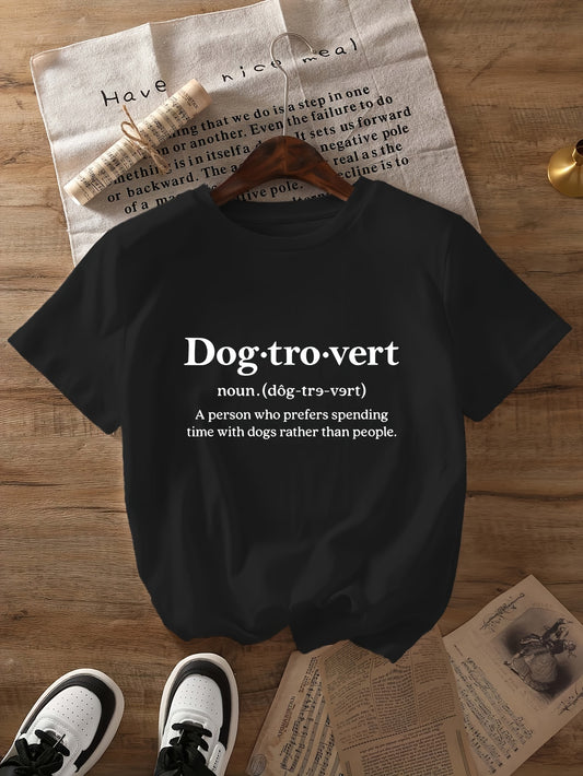 Dogtrovert Definition Tee – Women’s Graphic T-Shirt