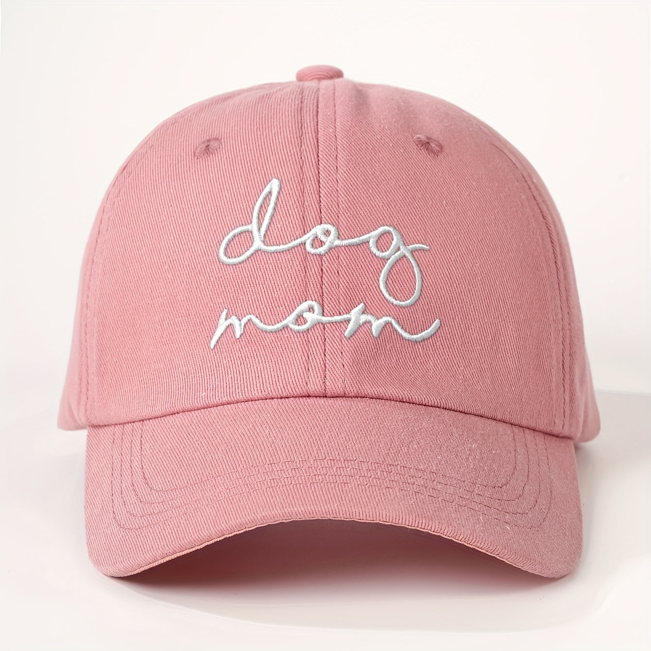 Embroidered Dog Mom Baseball Cap – Unisex Fit